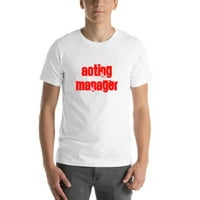 Vršilac dužnosti menadžera Cali Style kratki rukav pamučna majica majica po nedefiniranim poklonima