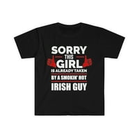 Djevojka je već zauzela vrući irski momak srodna majica s dušo s-3xl Irska