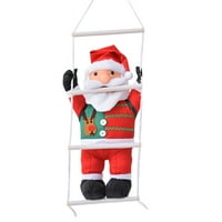 Viseća igračka, božićna igračka, elegantan izgled za božićne ljestvice Santa Claus
