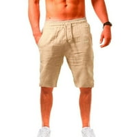 Hanas muške hlače muškarci Ljetni na otvorenom modni osnovni labavi prozračni sušili casual kratke hlače