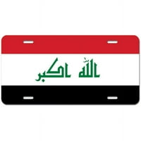 Irački novost za zastavu METALNI Ploča licence
