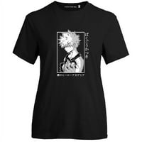 Japanska anime majica Moja heroja Academia Crtani ispis majica Casual Graphic Tee vrhovi
