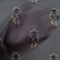 Onoone organsko pamučno voino od listova i cvjetnog bloka Dekor tkanina od ispisanih BTY Wide-a