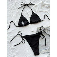 Ženski seksi niz brazilski bikini set push up kupaće kostime grudnjaka kupaćim kostima