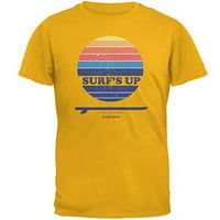 Surf je up surfer's point Barbados muns majica Gold SM