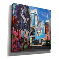 Epic Graffiti 'Boise Freak Alley' Mike Jones, Giclean platno Zidno umjetnost, 26 x18