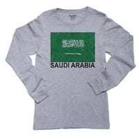Zastava Saudijske Arabije - specijalna majica s dugim rukavima od vintage izdanka