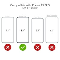 CASICTINKINK CASE za iPhone Pro - Custom Ultra tanka tanka tvrda crna plastična pokrivača - ljetne vibracije