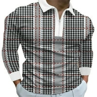 Muškar Polo majica Rezervirajte majice s dugim rukavima MENS Athletic Tee Fall bluza smeđa 2xl