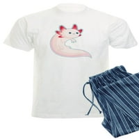 Cafepress - Axolotl - Muška svjetla pidžama