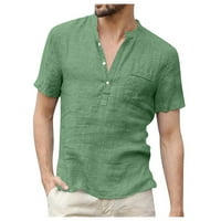 HHEI_K polo majice za muškarce Dizajnerski proljetni ljetni muške povremene pamučne posteljine pune