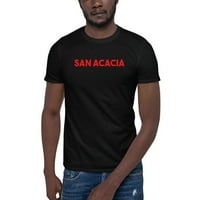 Crvena San Acacia pamučna majica kratkih rukava po nedefiniranim poklonima