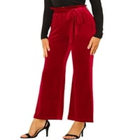 Seyurigaoka Dnevni ženski juniori Sportske hlače, plus veličina elastična čvrsta boja visoki pojas struka