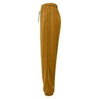 Lindreshi Duksevi za žene plus veličine Žene Modni povremeni elastični struk labavi duljine hlače
