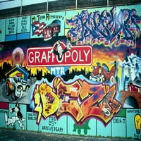 Graffopol - platno ili štamparska zidna umjetnost