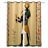 Curking Ancient Egipćanin Bog mudrosti Spavaća soba Kuhinjske zavjese Dnevna soba Dekoracija predmeta