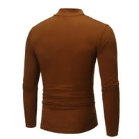 Košulje za fragarn za muškarce Muška jesenska zimska boja Svestrana majica dugih rukava Top bluza