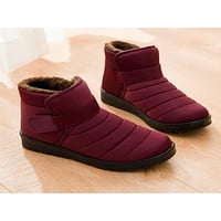 Daeful Comfort Snege čizme za žene Muškarci Zimske tople cipele Neklizne vanjske čizme za gležnjeve