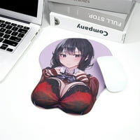 Slatki jastučići za miša laptop kawaii 3D pad za miš GAMER Mouse Mat Gaming Sexy Anime Girl Boob Moumer