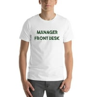 Camo Manager Recept Desk kratkih rukava Pamučna majica od nedefiniranih poklona