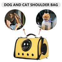 Dijamantna kućna ljubimca torba za mačka torba prozračna torba za kućne ljubimce PU prozirna svemirska torba