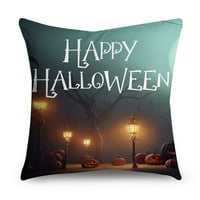 HALLOWEEN TEME Horror Pumpkin Print uzorak jastuk za jastuk Početna Dnevna soba Kauč na razvlačenje