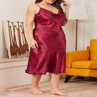 Ametoys Women Nightcown Hemises Plus size Llounger Haljina za spavanje Padžama