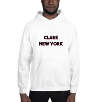 Nedefinirani pokloni L Dvije tonske Clare New York Hoodie pulover dukserica