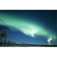 The Aurora Borealis, Laponija, Finska Poster Print Daisy Gilardini