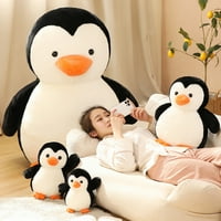 Fairnull Penguin plišana igračka ultra mekani prateći rođendan za lutke, simpatični pingvin punjena