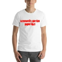 Supervizor u zajednici Supervizor Cali Style kratki rukav pamučna majica s nedefiniranim poklonima