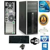 Desktop HP Elite Computer Tower I 3.40GHz 8GB 1TB HD Windows PRO bit Wi-Fi DVI - Godina garancije -