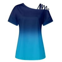 B91XZ majice za žene Dressy Ležerne prilike sa ležerne s ramenim vrhovima hladnih ramena blube za bluze