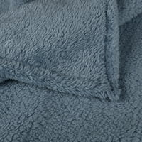 Sherpa bacanje pokrivača mekane pahuljastom fleke lagane plišane pokrivače za kauč za krevet, prašnjavo