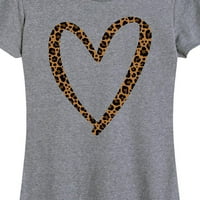 Instant poruka - Leopard Print Octeo Crke - Ženska grafička majica kratkih rukava