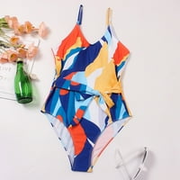 Loyisvidion Ženski čišćenje kupaćih kostima Ženski jednodijelni podstavljeni plus veličina Prekrivanje