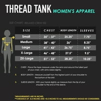 Pojednostavite žensku modnu opuštenu majicu Tee Heather Crna 2x-velika