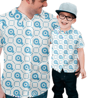 Toddler Boys Anime CrewNeck Gumb prema dolje Havajska košulja, smiješni osnovni bluzni Redovne i velike veličine
