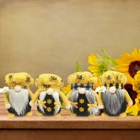 Bee prugasti gnome tonte švedski med pčela elfs home
