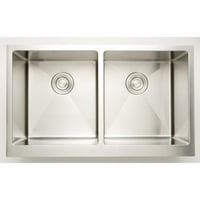 Američke mašte 31-in. W CSA odobrena kuhinjskog sudopera od nehrđajućeg čelika sa od nehrđajućeg čelika i mjeračem, AI-27476