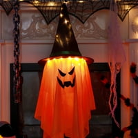 Halloween LED vještica ukrasi na otvorenom - Halloween String svjetla DIY privjesak horor svjetiljka, unutarnja string svjetlost za Halloween Party Canction Dekor