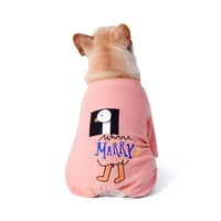 Bear Pet odjeću, pas četveronožnog kombinezonskog pajama kostim pidžama za štene malog srednjeg psa