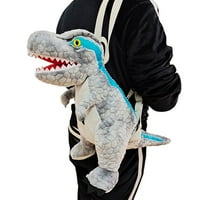 Kreativni 3D dinosaur ruksak slatki životinjski crtani plišani ruksak dinosaurske torbe za djecu Dječji pokloni