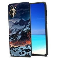 Kompatibilan sa Samsung Galaxy S telefonom, planine-Priroda CASE silikonske zaštite za TEEN Girl Boy Case za Samsung Galaxy S22