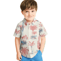 Ljetne modne 3D košulje Muška majica na plaži Majica kratkih rukava Print Havajska odjeća