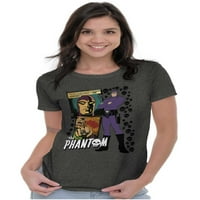 Phantom Retro stripa panela za žensku majicu ženske majice Tee Brisco brendovi m