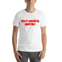 Aerodromski operacija Supervizor Cali Style Stil Short rukava majica s nedefiniranim poklonima