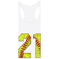 Najbolji ljetni poklonqwang ženski bejzbol sportski ispis kratki rukav modni ljetni labavi vratni prsluk