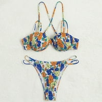 Plus veličine dva kupaćim kostim za Somene, zapise za ispis bikinija plivanje dva kupaća kupaći kostim