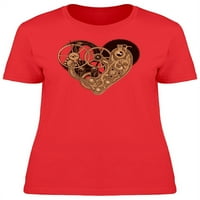 Mehanička majica Steampunk Heart Majica -Mage by Shutterstock, Ženska velika
